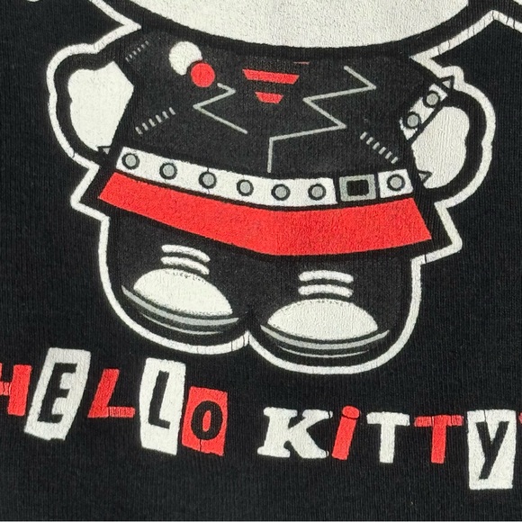 Sanrio Doe Vintage 2001 Hello Kitty Punk Rock Shirt - Picture 9 of 15